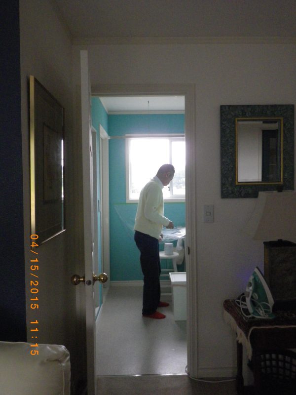 壁塗り8　1階水廻り（洗濯室）