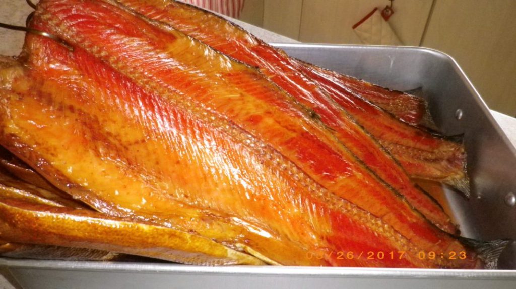 ばら　じゃ無くて　しゃけの完成